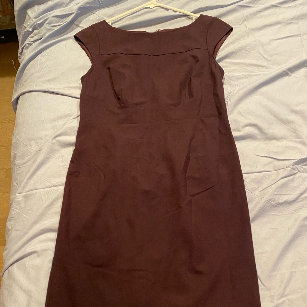 NWT Lafayette 148 New York Column shift dress sleeveless/cap sleeve, size 6